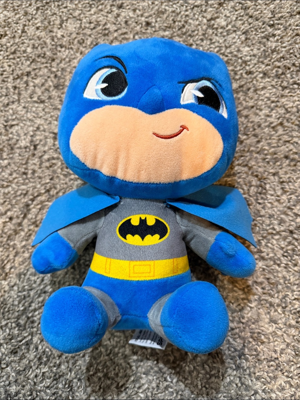 DC Batman Plush - Blue, Gray, Yellow, Peach